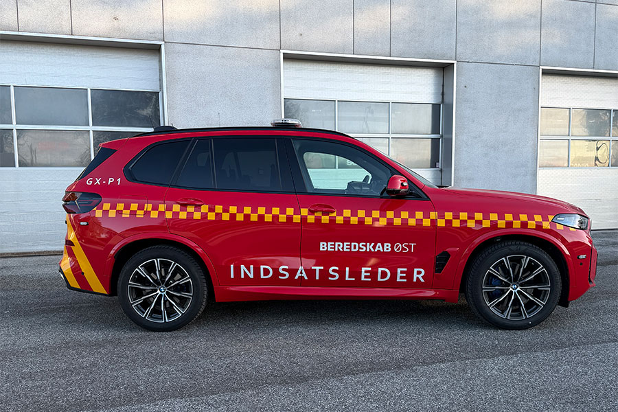 Foto: Indsatsledervogn&nbsp;P1