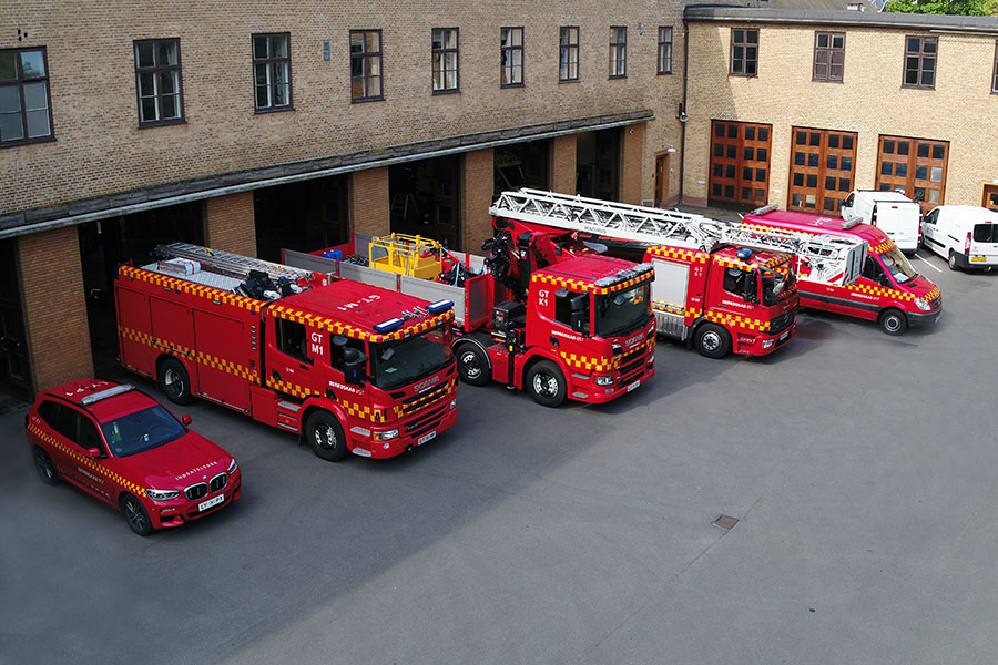 Foto: Brandstationen i Gentofte